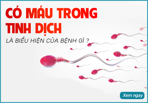 máu trong tinh dịch