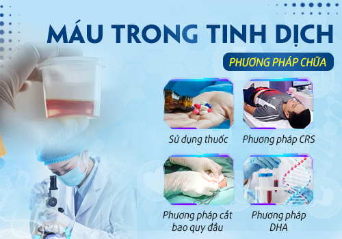 phương pháp điều trị máu trong tinh dịch