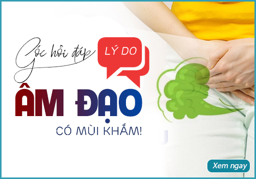 âm đạo có mùi khắm